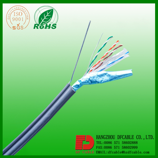 FTP-CAT5E带支撑灰色PVC